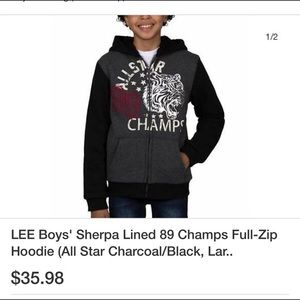 NWT Lee Sherpa Boys Jacket (KB-1B)